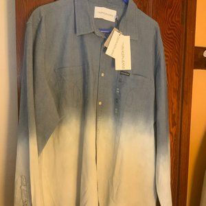 Calvin Klein, XXL, Blue and White